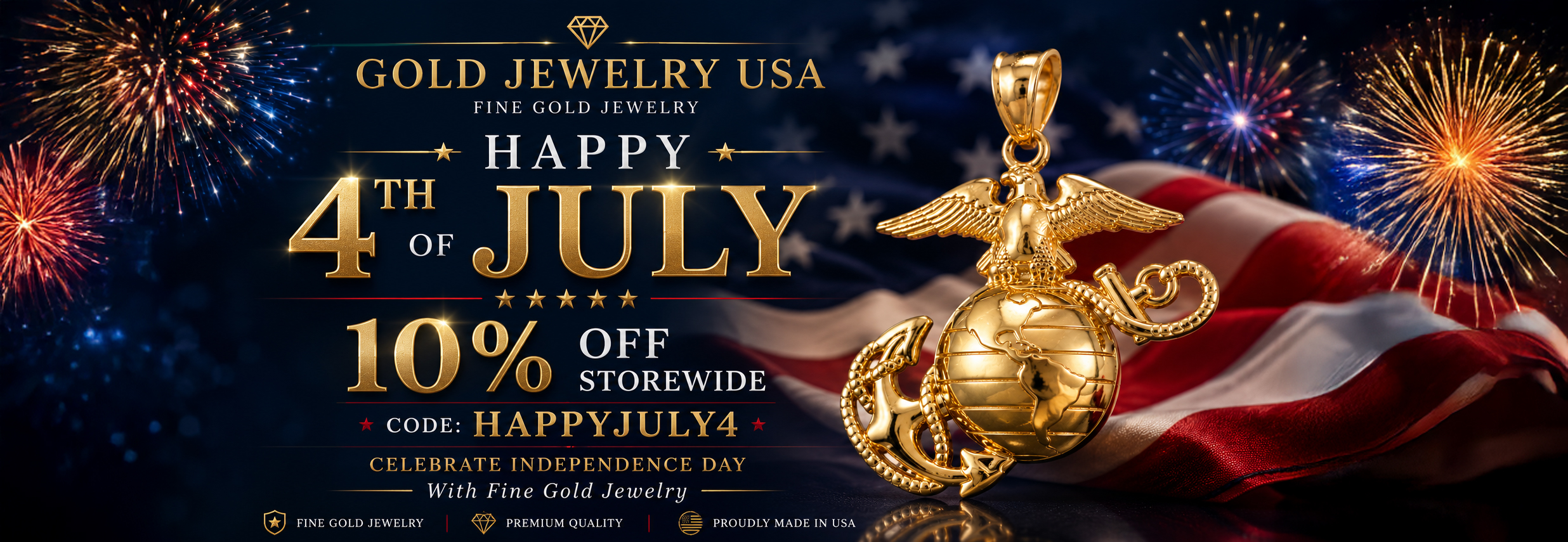gold jewelry usa slider image
