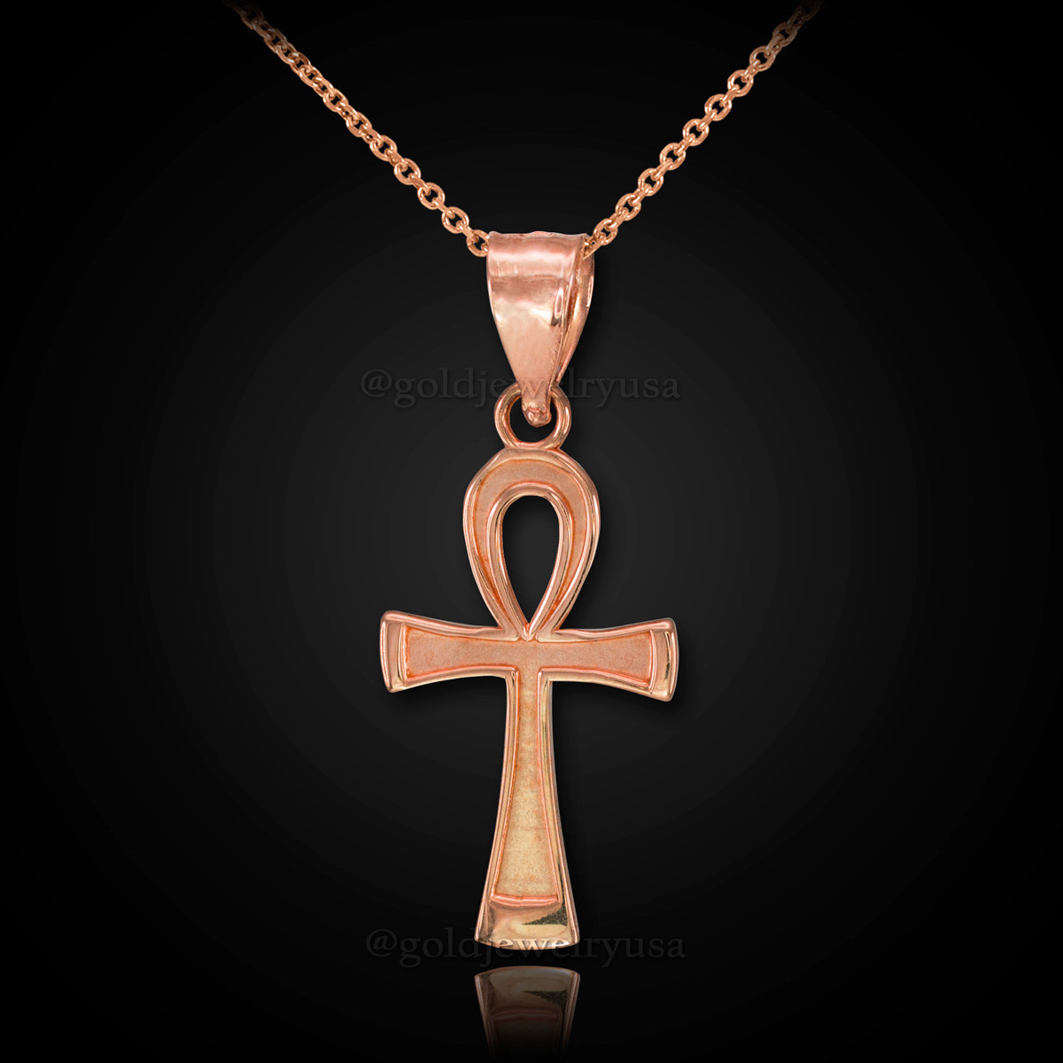 Ankh gold pendant sale