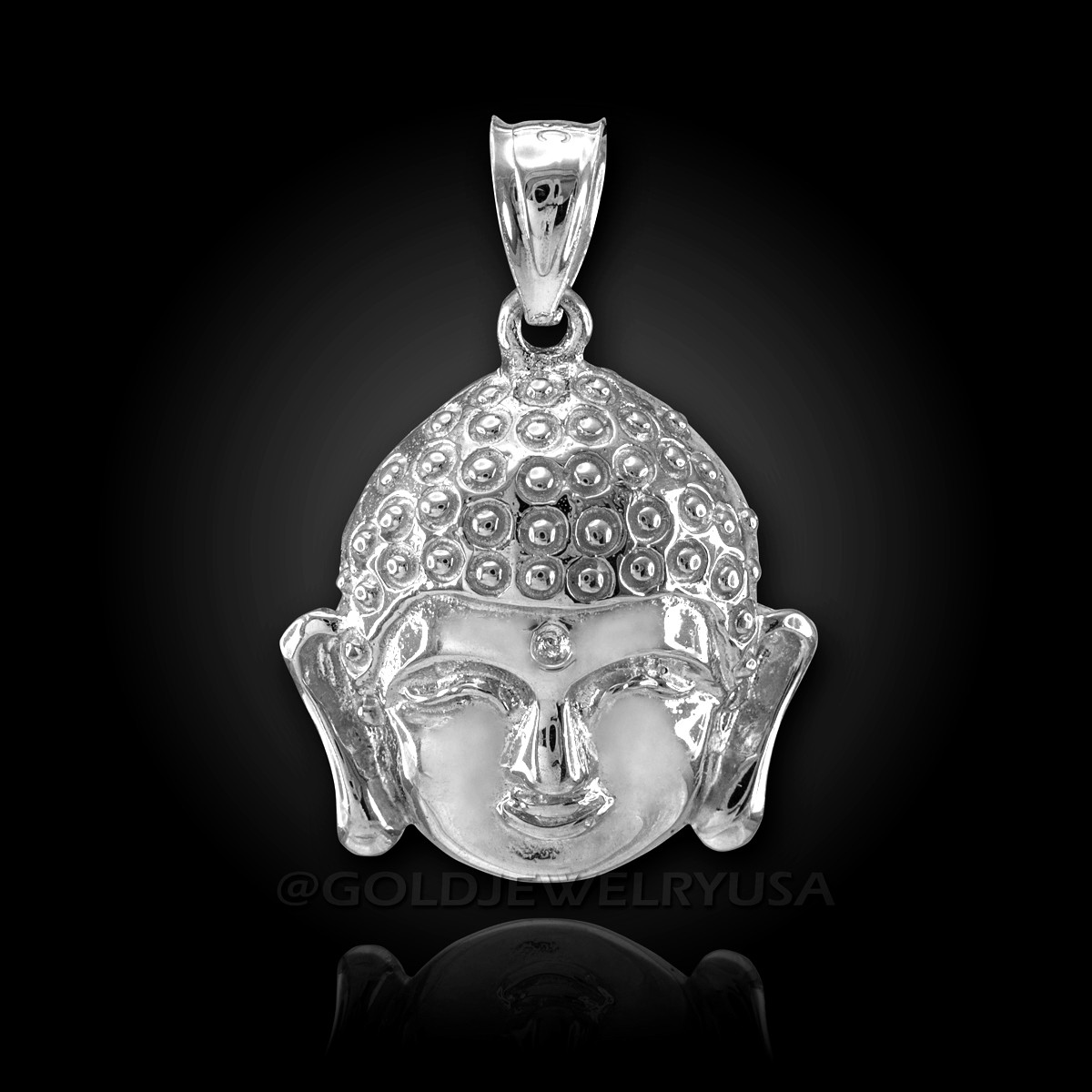 Buddha head clearance pendant