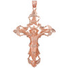 Rose Gold Crucifix Pendant