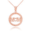 Rose Gold MOM Necklace.
Mother's day gift!