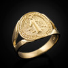 Gold Saint Benedict Ring