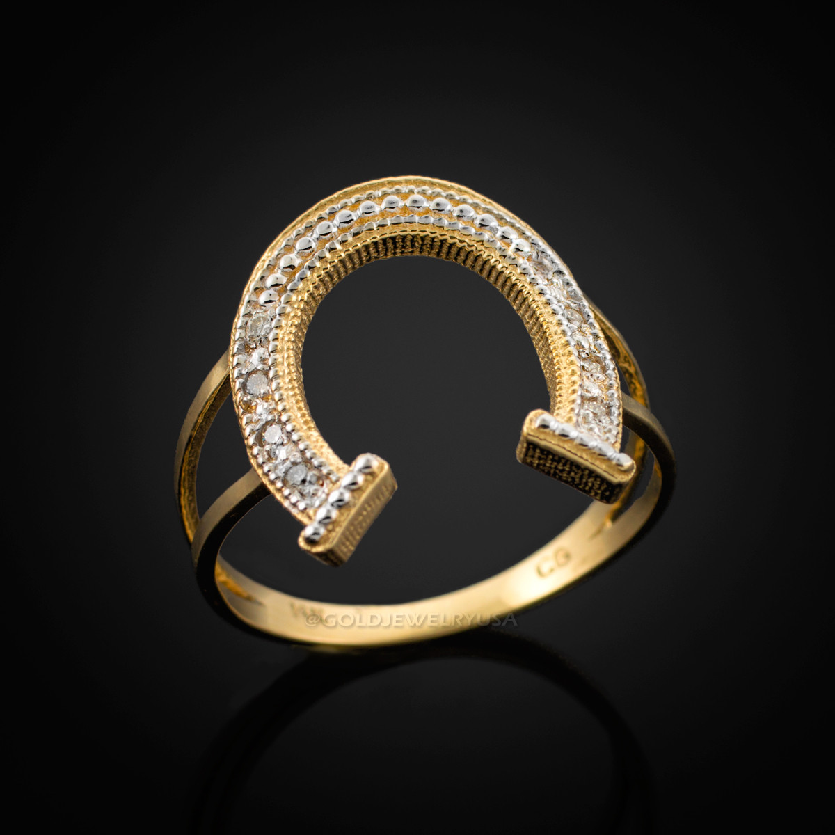 Silver Horseshoe Ring – Serge DeNimes