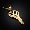 Gold VW Volkswagen Necklace
