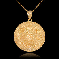 Gold Chakra necklace