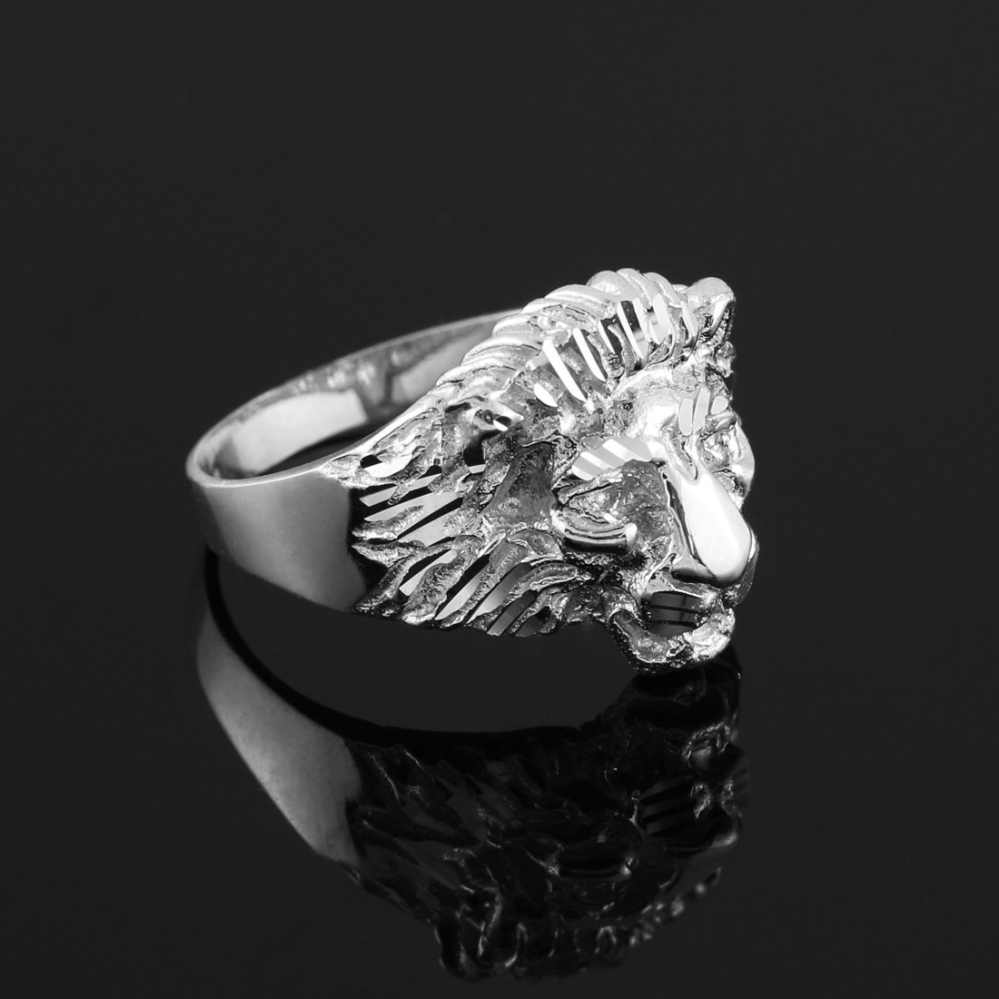 Buy Lion Head Ring // 925 Sterling Silver // Silver Lion Ring Online in  India - Etsy