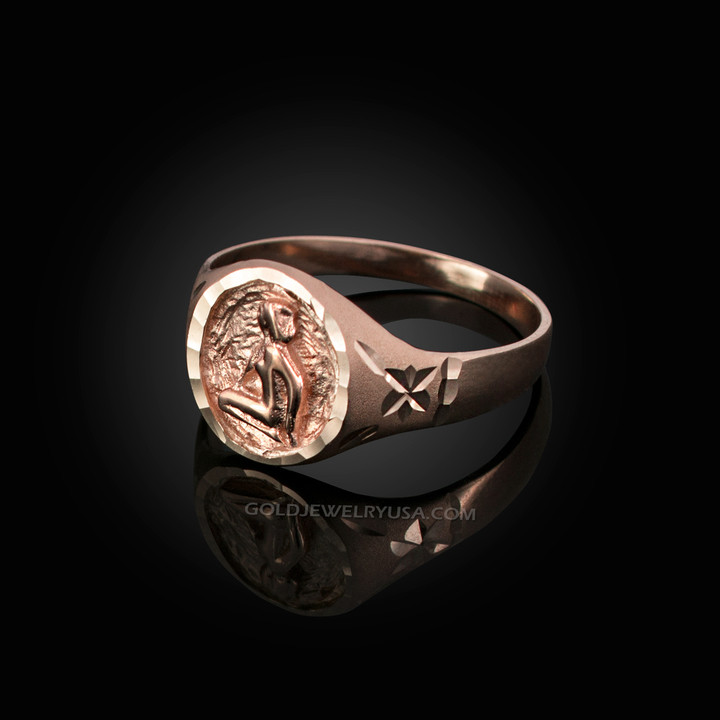virgo zodiac ring