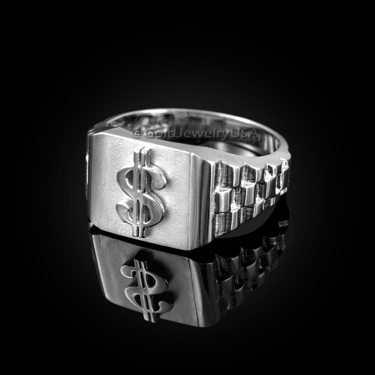 Gold dollar ring shop