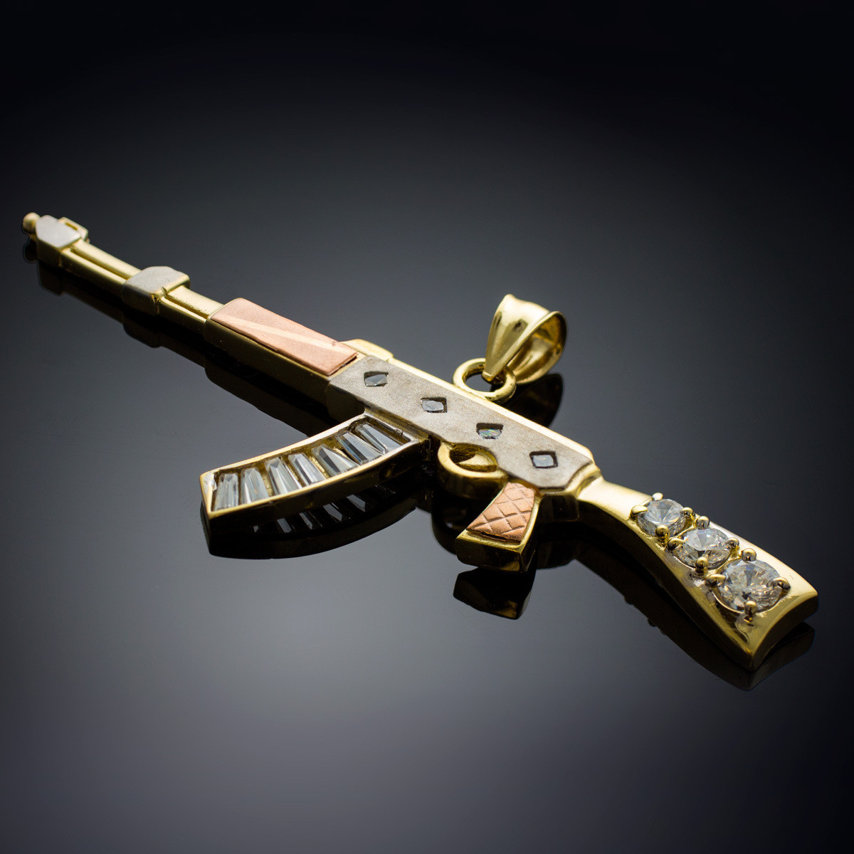 AK-47 Necklace Valentine's Day Gift Bold Force Chain Gun Pendant Hiphop  Jewelry Gun Lover Gift AK47 Pendant Gun Pendant - Etsy Finland