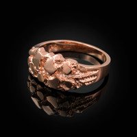 Rose Gold Elegant Nugget Ring