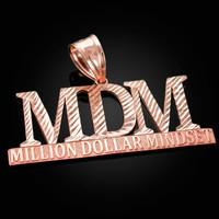 MDM Million Dollar Mindset Rose Gold DC Pendant