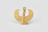 Gold Egyptian Isis Winged Goddess Pendant