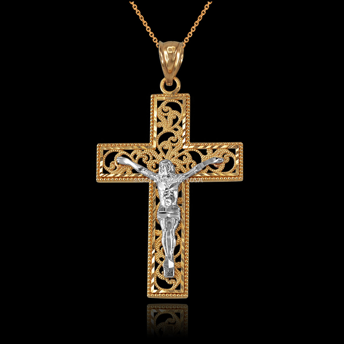14k Gold Cross — The Gold Source Jewelry Store