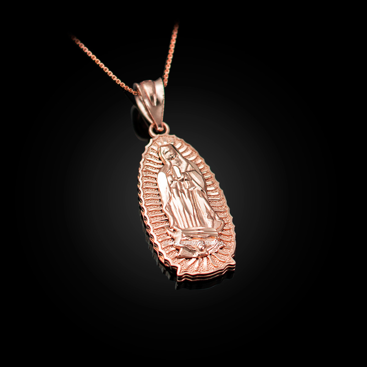 Motherly Love Our Lady of Guadalupe Blessing Necklace – My Saint My Hero