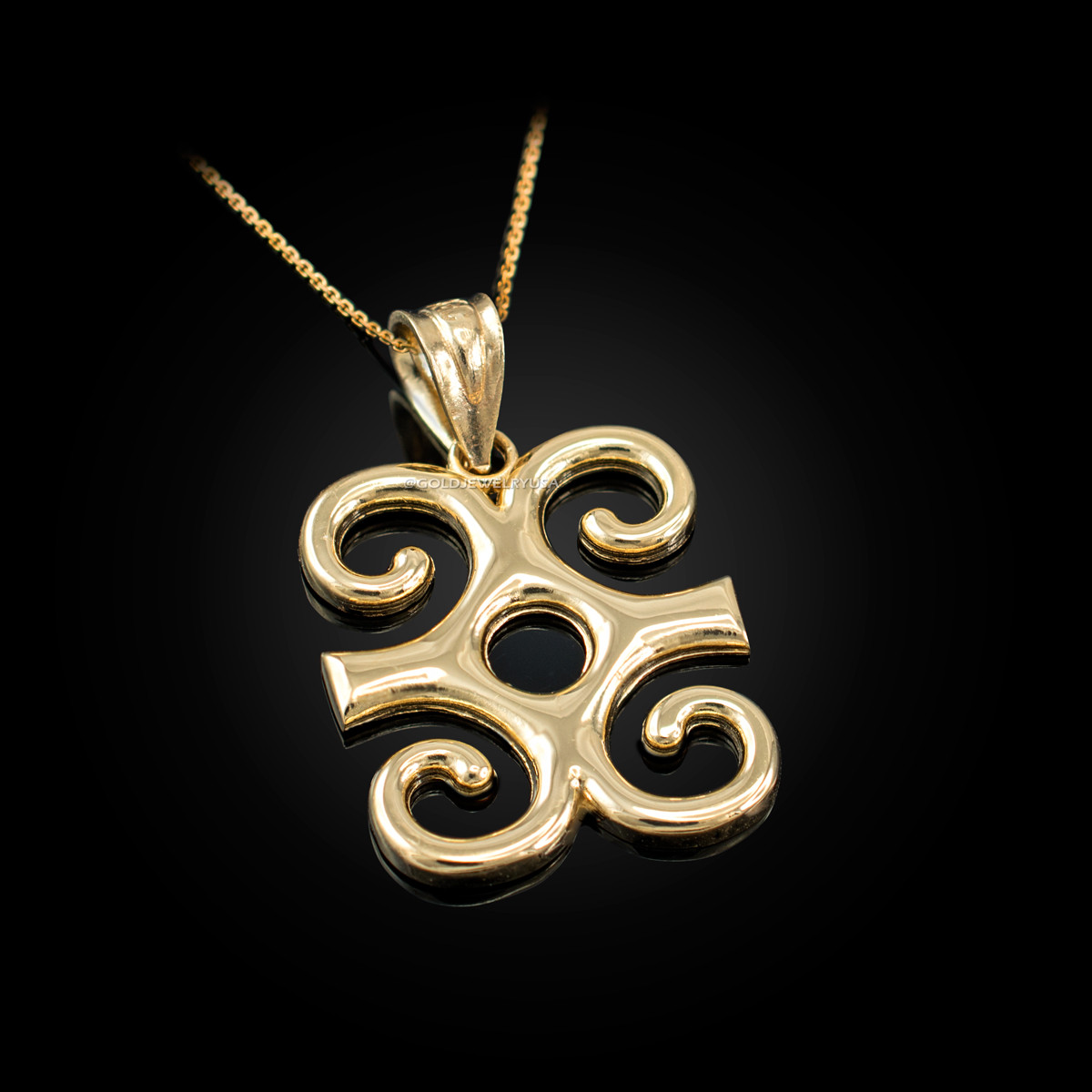 Adinkra clearance symbol necklace