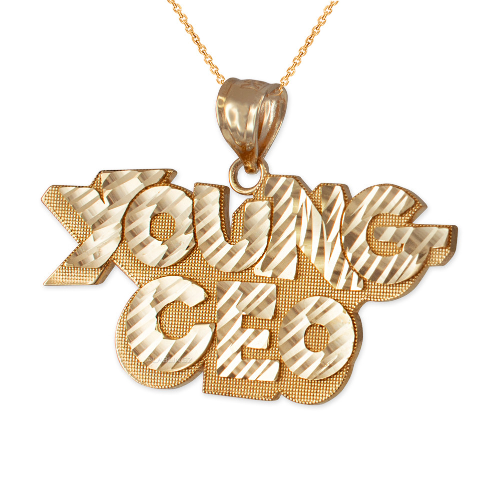 14K White Gold Finish deals Young C.E.O.