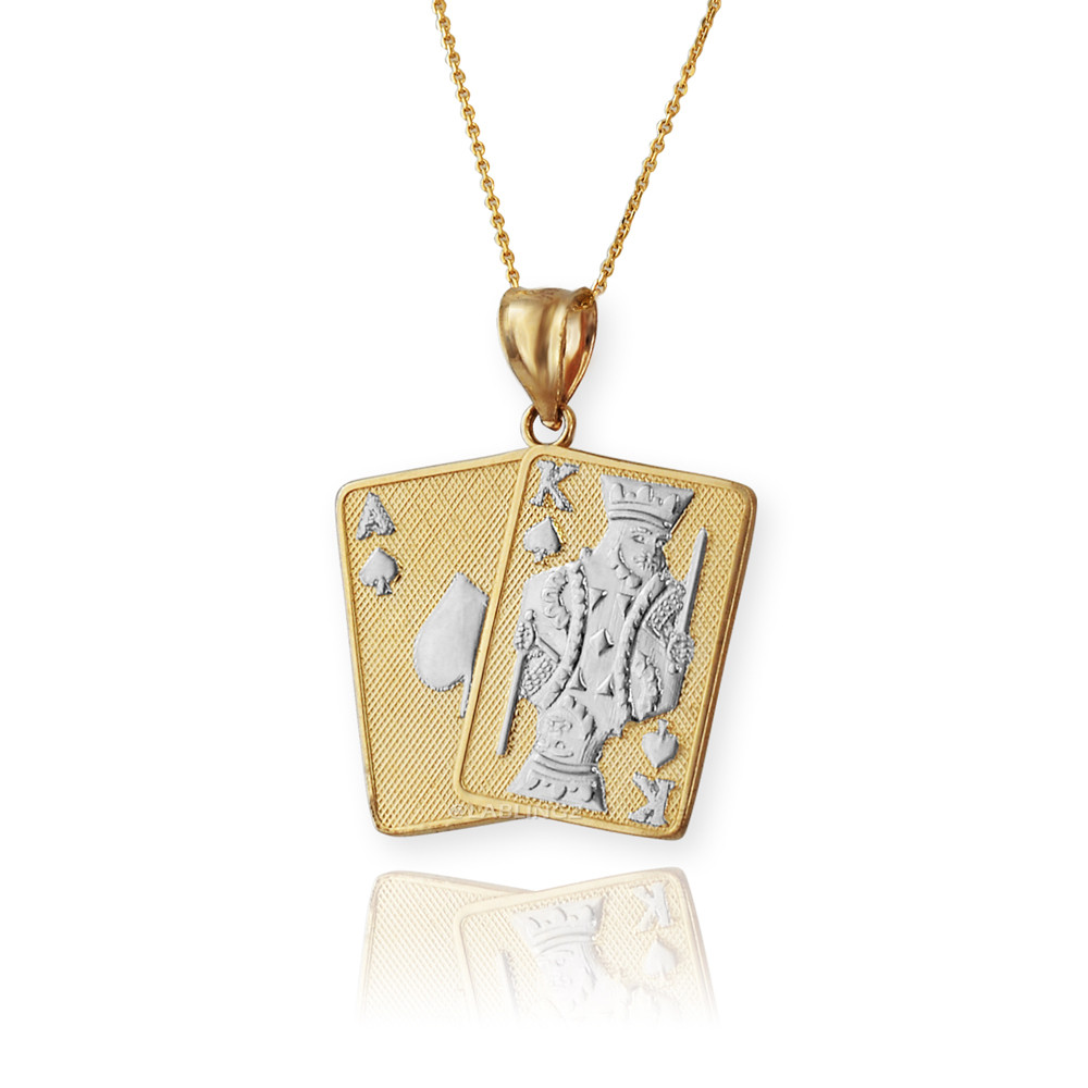 King statement Necklace card 2024 Pendant