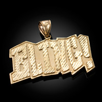 Gold BLING! DC Hip-Hop Pendant