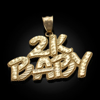 Gold 2K Baby DC Pendant