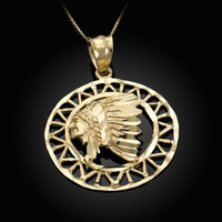 Underline I will be strong Sister Gold 3D Saint Michael Sword and Shield "Quis ut Deus" Pendant Necklace