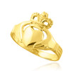 Gold Classic Claddagh Ring