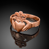 Rose gold Claddagh Ring