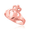 Rose Gold Classic Claddagh Ring