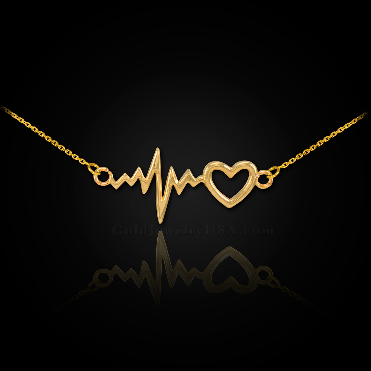 Heartbeat Necklace | Pulse Diamond Necklace | Liven Fine Jewelry – Liven  Company
