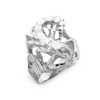 White Gold Scorpion Diamond Cut Ring