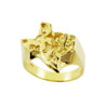 Yellow Gold Texas Nugget Ring