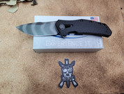 ZT Knives 0308 Black Tiger Stripe Folding knife
