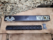 Noveske Skinny Rail, 15" Mlok Free Float Rail for AR-15, Black