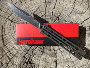 Kershaw Lucha Blackwash Butterfly Knife
