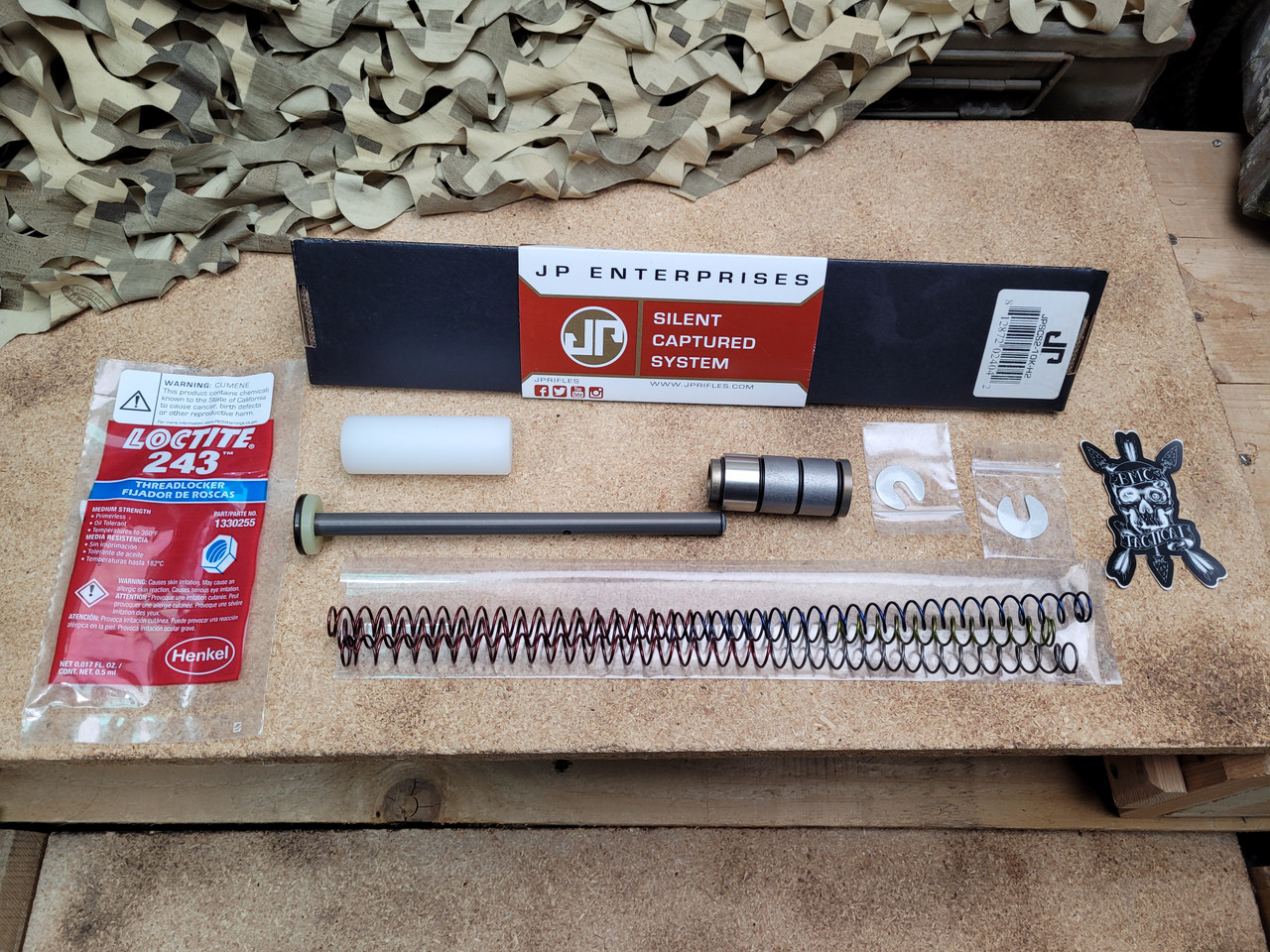 Jp Silent Spring Capture System Kit For Ar 10 Platform H2 Weight Gen 2 Bmc Tactical