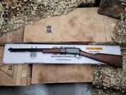 Henry Pump Action 22 long Rifle, Steel with Octagonal Barrel. H003T