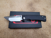 Chaves Knives Street Redencion Tanto, Titanium and Black G10
