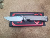 Chaves Knives 229 Liberation Drop Point in Full Titanium