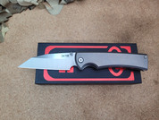 Chaves Knives 229 Sangre Wharncliffe in Full Titanium