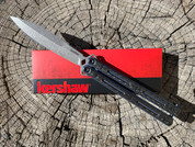 Kershaw Lucha Carbon Fiber, Butterfly Knife