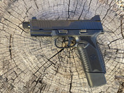FN 545 Tactical, Full Size, 45 ACP, Threaded, Black
