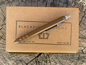 Blackside Customs Navalbrass Pen w/ Ti Pocket Clip