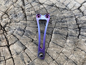 Heretic Knives Manticore Clip, Purple Anodized