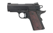 Colt Defender, Compact 1911, 9MM, 3" Barrel, Blued w/ G10 Grips, Novak Nights Sights, 8 Rounds