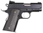 Magnum Research 1911 Undercover, 45 ACP, 3", 6 Rd, Matte Black w/ Black/Gray G10 Grips