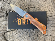 Southern Grind Spider Monkey, Drop Point Satin w/ Copper Handle