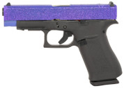 Glock, G48 MOS, 9mm, 10rd, 4.17" Barrel, Glamour Gold Purple Cerakote