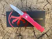 Microtech Ultratech S/E Pink Stonewash Partial Serrated