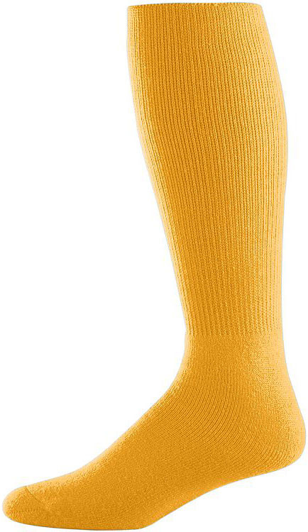 gold baseball socks