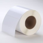 LX5102076  Primera Gloss White Polyester Label Stock 102mm x 76mm, 890 labels
