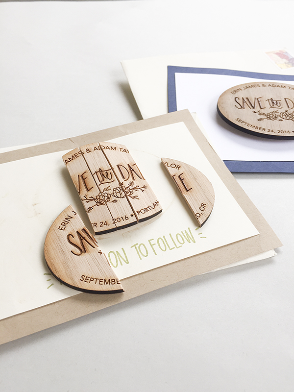 mailing your paper sushi save the date magnets papersushi